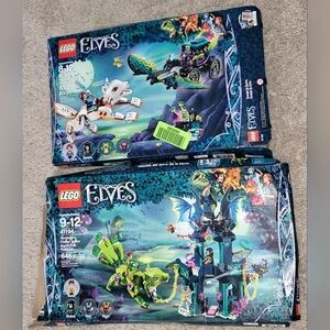 LEGO ELVES 41194 & 41195 -☆☐ ∎ EMPTY BOXES ∎ ☐☆